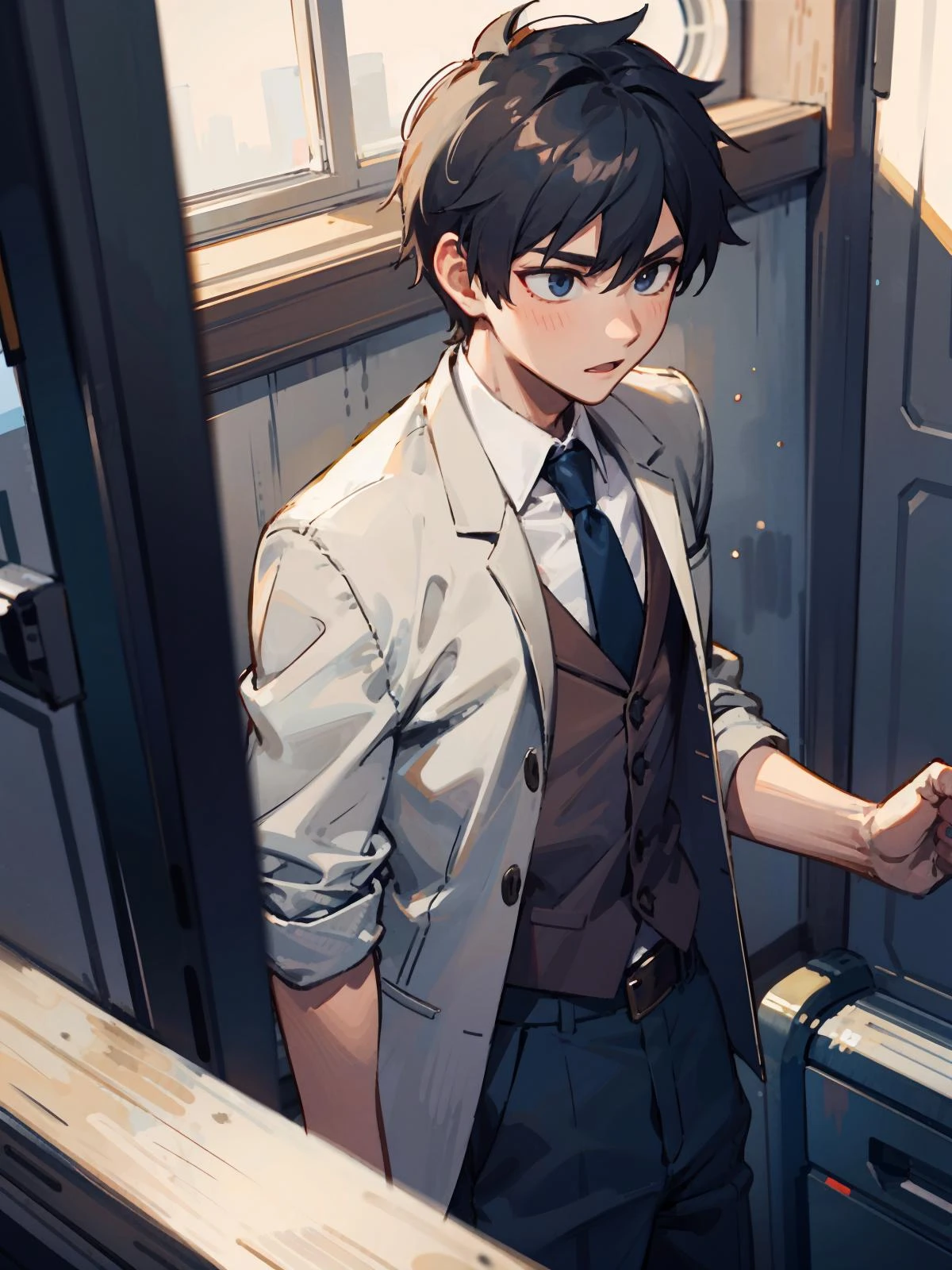 male focus, highres, 
BREAK, 1boy, solo,