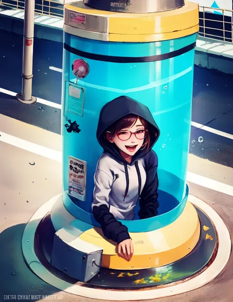 best quality, high definition, 1girl, Extremely beautiful clothes,laugh512, 1boy, <lora:cultivation_tank_lora01:1>, cultivation tank, underwater, (Street_art_inspired_hoodie:1.4), detailed skin texture, (blush:0.5), (goosebumps:0.5), subsurface scattering
