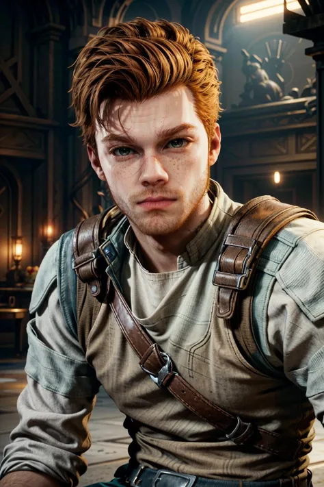 (masterpiece, best quality) <lora:epi_noiseoffset2:1> <lora:add_detail:0.8> <lora:CalKestisSW:0.8>
1boy, CalKestisSW, solo, short hair, closed mouth, male focus, red hair, blue eyes, solo focus, portrait, beard, realistic, stubble