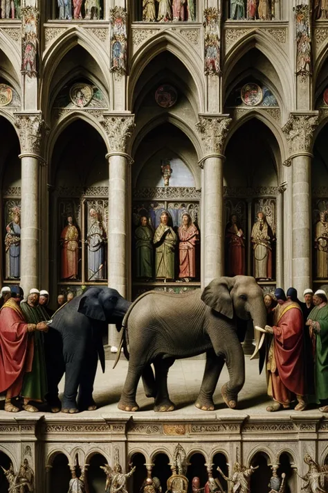 elephants, JanVanEyck