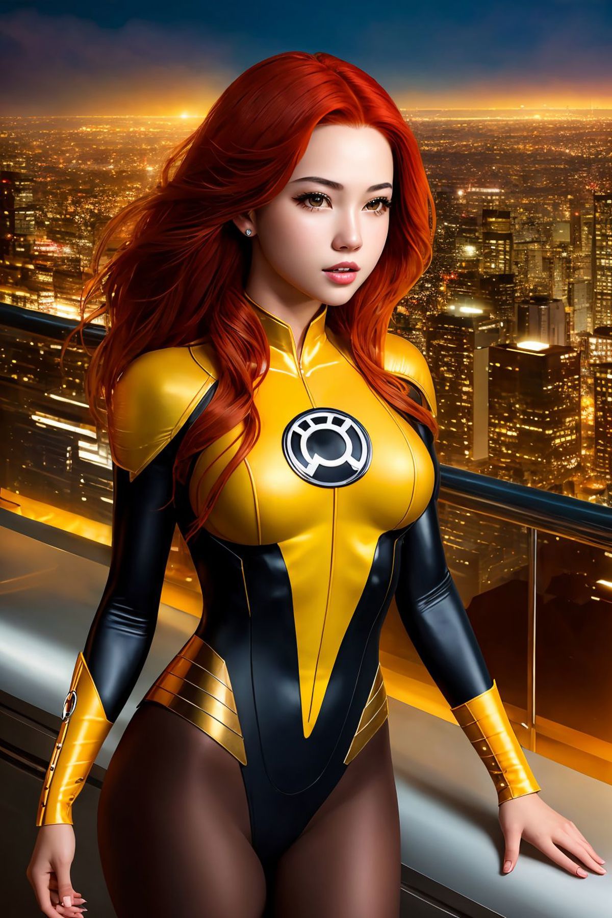 Yellow Lantern Costume (DC Comics) v1.0