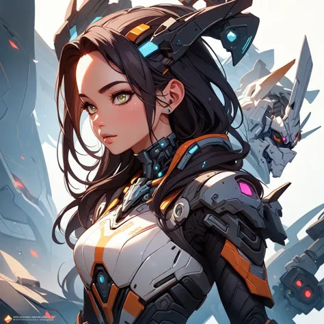 symmetry!! portrait of cyberpunk alien empress goddess mecha in the style of horizon zero dawn, machine face, intricate, elegant, highly detailed, digital painting, artstation, concept art, smooth, sharp focus, illustration, art by artgerm and greg rutkowski and alphonse mucha, 8 k