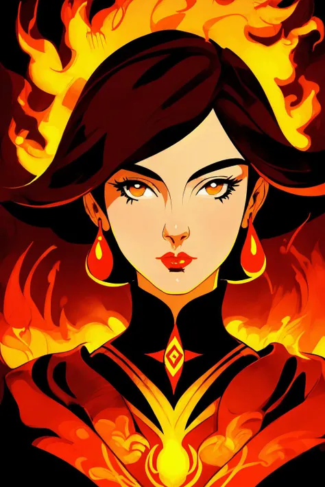 face of 1 woman, fire, phoenix, artdeco
(Amanda Clark) high contrast
(masterpiece, best quality:1.3),