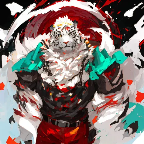 mountain,1boy,muscular,muscular_male,furry_male,male_focus,furry, tiger boy, 

{{{{{illustration}}}}},by Yuko Shimizu,chinese dragon,chinese girl,female focus on, {{color Ink wash painting}},{{ink splashing}},{{color splashing}},{{{colorful}}},{{sketch}}, Masterpiece,best quality, beautifully painted,highly detailed,