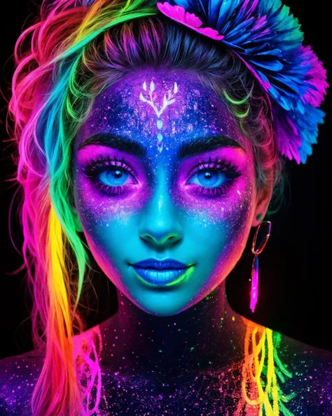 <lora:Blacklight:0.5> Blacklight painted on a girls face, closeup blacklight
<lora:add_detail:1>