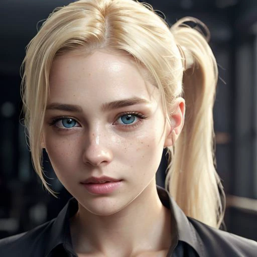 <lora:detailer:0.8> ,(8k, RAW photo, highest quality),(epic realistic:1.5), a girl, dynamic posture,erotic face, see-through shirt, (detailed eyes:0.8), intimate gaze, (looking at the camera:1.4), (highest quality), (best shadow),intricate details,cinematic,((skin:1.4)),interior, (long ponytail blonde hair:1.3),dark forest,(hdr:1.5),detailed, muted colors, (freckles:0.6)