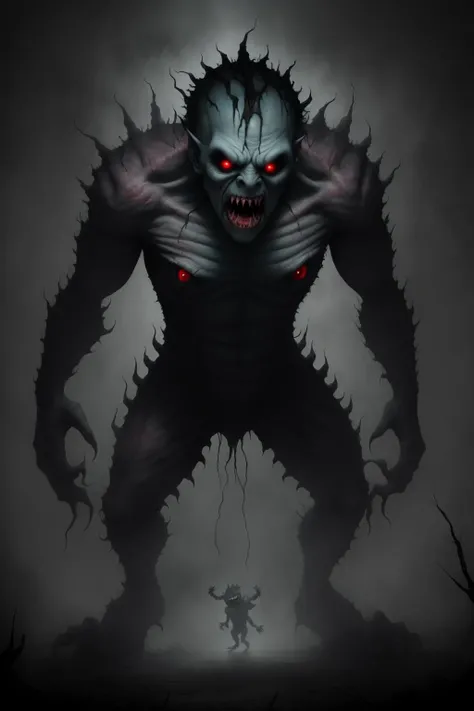 MAEK SCARY MONSTER!,