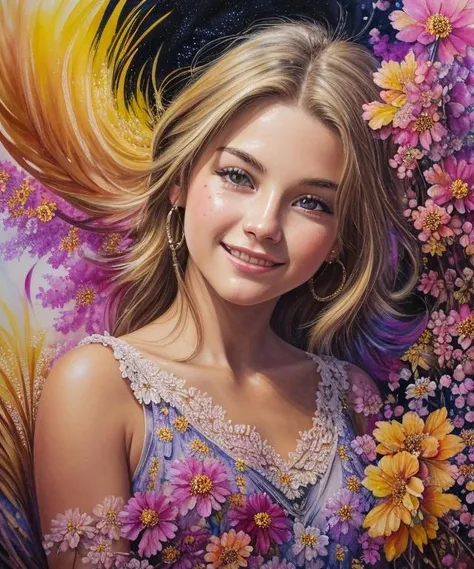 painting of yo (smiling:0.7) blondie (Erika Eleniak:0.8), (master wizard:1.1), (watercolor:1.2), outside, mountains, (fantasy:1.1), trending on artstation, complicated details, cinematic illumination, post production, ray tracing ambient occlusion, shaders, tone mapping, fantasy, (ultra detailed background:1.2), (natural skin texture, hyperrealism), <lora:Fractality:1> Fractality-spring