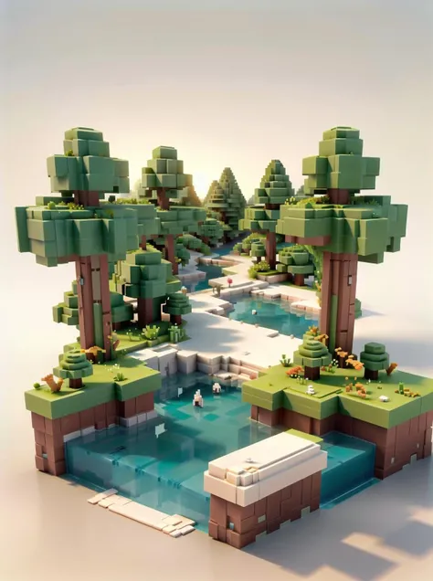 <lora:VOXEL:1>,
masterpiece,best quality,(ray tracing,cinematic lighting), ,
(concept art background \(Voxel\):1.6), (vbcb:1.6), 3d pixel art, (vpa:1.3), (minecraft:1.3),Voxel, simple background, white background, (isometric:1.1),
album_cover, bare_tree, branch, building, bush, city, city_lights, colorful, coral, dress, fantasy, fish, fisheye, forest, lake, nature, no_humans, outdoors, plant, river, scenery, sky, snow, snowing, tree, water, winter