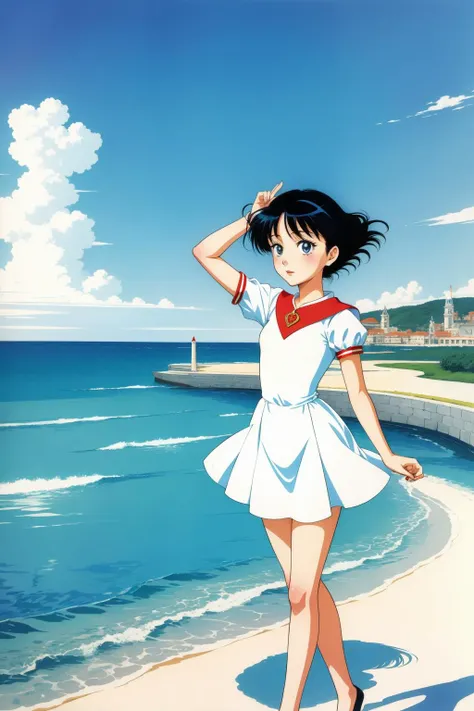 1girl, (surrealism art stylized by Alfred Kubin:0.9) and (Naoko Takeuchi:1.1) and (Edogawa Ranpo:0.8) , [detailed decoupage technique, artistic Color splash, masterpiece Digital artwork of a best quality, Neo-Primitivism Figural ("The Kipper and the Corpse":1.3) , street and Seagrass background, desolate dungeon and beach, Snowing, Very wide view, Cel shaded, Fairy-Tale, Cleancore, Reflected light, L USM, Colorless and Cyan hue, Paint splotches, Folded Spandex, award winning, professional::14]