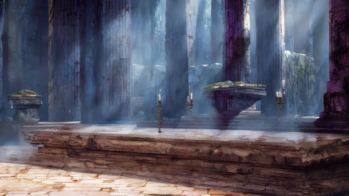 Masterwork Painting, Magnum Opus,
wideshot,
human body lying on altar stone slab, priest standing behind altar, priest holding ceremony,
<lora:Torture Rack:0.8> torturerack, operating table, stone table, straps, strapped, lying,
<lora:Sacrifice:0.75> sacrifice1, rough stone slab used as altar, bloodstained stone slab, chains and shackles hanging from stone slab, blood filled stone funel carved into stone slab, ,
highres, 8k, uhd, High Dynamic Range, tonemapping, crisp details, intricate details, fine details