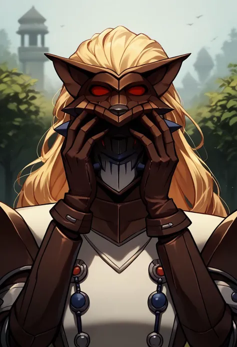 score_9, score_8_up, score_7_up, score_6_up, score_5_up, score_4_up, rating_safe,source_anime,duftmon,shaded face,hand over face,facepalm,upper body,outdoors