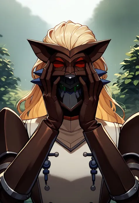 score_9, score_8_up, score_7_up, score_6_up, score_5_up, score_4_up, rating_safe,source_anime,duftmon,shaded face,hand over face,facepalm,upper body,outdoors