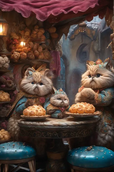 (Splendid, Ultra realistic, dramatic, intricate, scene), (an amazing Vodyanoy Puffs up to appear larger:2) (in a A Quaint Bakery), (powerful colors, depth, deep picture), (Natural, organic, different kind of textures & fabrics & clothes & materials), (Highly detailed, amazing fantasy setting), (Hyper realism, High quality, Highly detailed, Sharp focus, 8K UHD, fantasy moviee), (trending on artstation)
