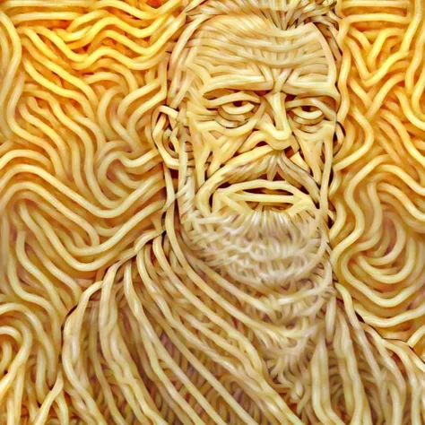 (yellow theme:1.2), <lora:pasta_v1:0.7>, anipas, pasta, (monochrome:1.2), anime_coloring, noodles, old beard man