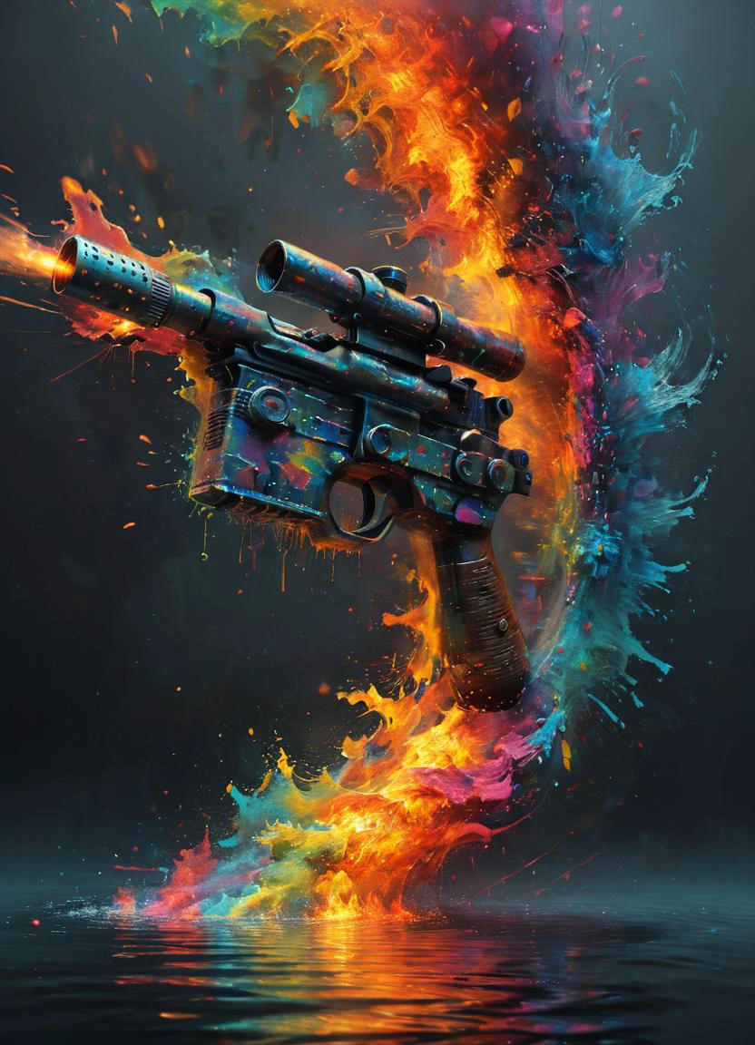 man aiming a dl44blstr gun, highly detailed, cinematic, colorful, splashing, reflections, water, fire,
<lora:ArtfullyME_SDXL__v1:0.6> Artme <lora:Blastech_DL-44_Heavy_Blaster_Pistol_SDXL:0.8> dl44blstr <lora:Dont_Stop_Me_Now:0.5>