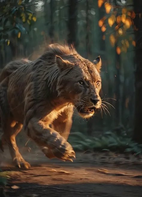 close-up cinematic photo of a wild beast running directly towards the viwer, film, bokeh, professional, 4k, highly detailed
<lora:Dont_Stop_Me_Now:1>