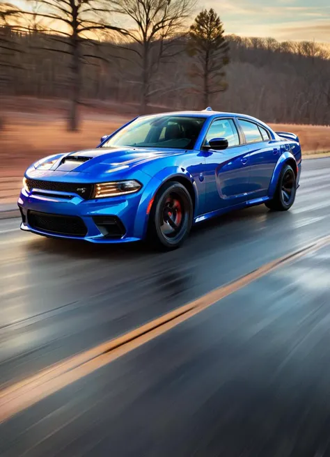 <lora:ChargerHellcatSDXL:0.8>a blue chargerhellcatsrt car driving down the road with a driver behind the steering wheel 
<lora:Dont_Stop_Me_Now:0.8>