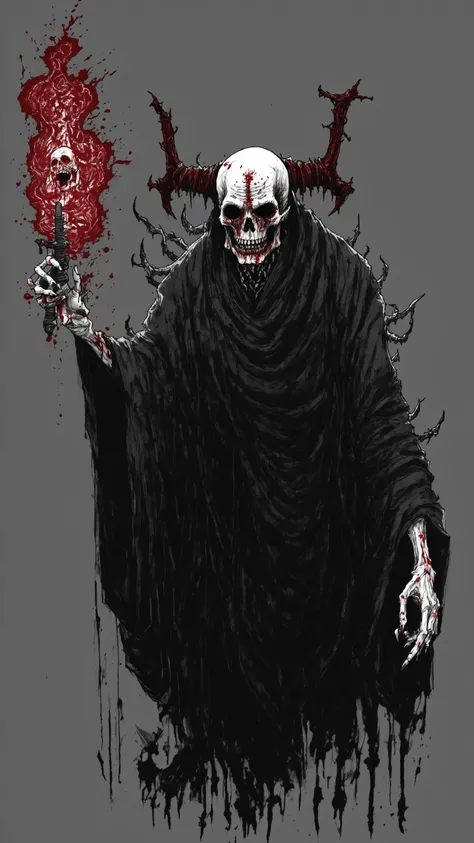<lora:DarkInkAI:1> DarkInkAI, undead god, blood ink, inksketch