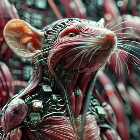 cyberanatomy rat, cinematic<lora:cyberanatomy:1>