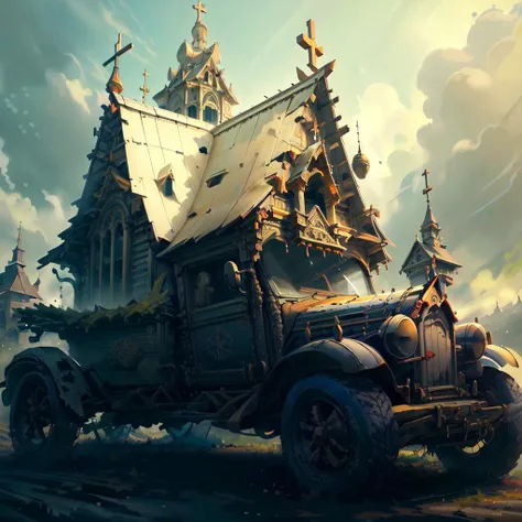 <lora:StavedChurchAI:.9> StavedChurchAI
car