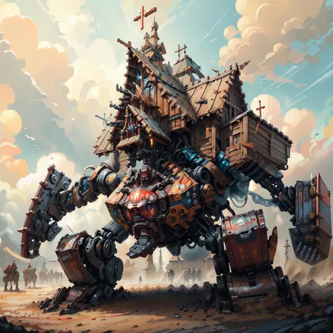 <lora:StavedChurchAI:.9> StavedChurchAI
battle mech