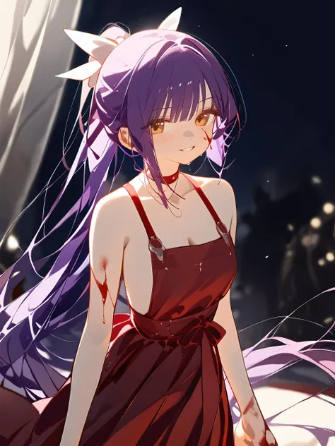 source_anime,source_explicit,score_9,score_8_up,score_7_up, evil grin, shiny, shiny skin, <lora:naipV3:0.8>, <lora:chenkin_nai3_style:1>, 
âiori utahime,ningen_mame,[kedama_milk],[mika_pikazo],modare,sy4,{wlop},{ciloranko},{hiten_(hitenkei)},[tianliang_duohe_fangdongye,ask_(askzy)],blood, blood on arm, blood on cheek, blood on chest, blood on clothes, blood on hands, blood on mouth,shoulders, cleavage, collarbone,long hair,ponytail, brown eyes, scar on face, white hairbow, red hakama, aUtahime,best quality, amazing quality, very aesthetic, absurdres, best quality, amazing quality, very aesthetic, absurdres
,<lora:add-detail-xl:1>, japanese, ultra detailed, serious, best quality, amazing quality, very aesthetic, absurdres, masterpiece, best quality,spotlight,masterpiece, best quality, high quality, highres, absurdres, caustics, offcial art, anime screencap,
