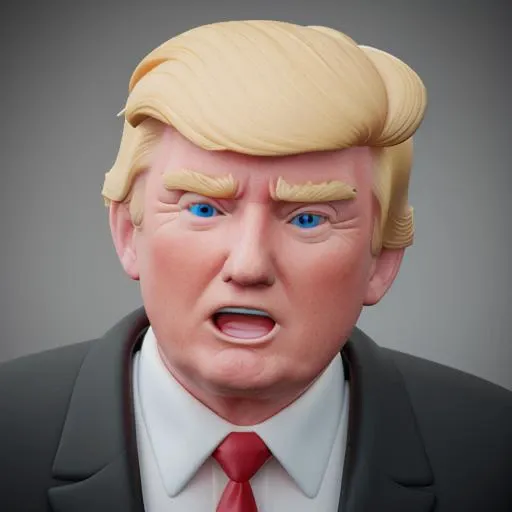 portrait of Donald Trump, in the style of 3d-avatar, detailed faces, highres, RAW photo 8k uhd, dslr <lora:3d-avatar_2000:0.7>