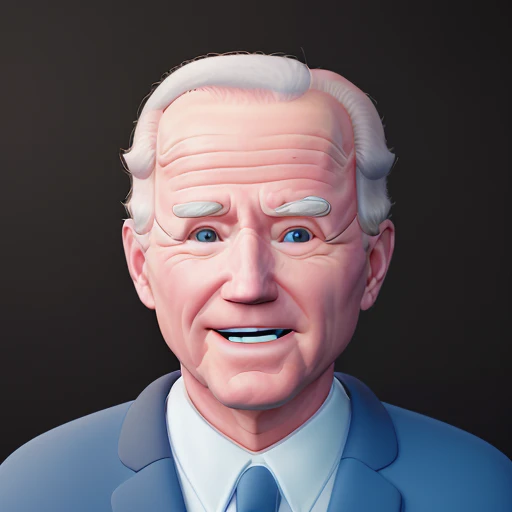 portrait of joe biden, in the style of 3d-avatar, detailed faces, highres, RAW photo 8k uhd, dslr <lora:3d-avatar:1>