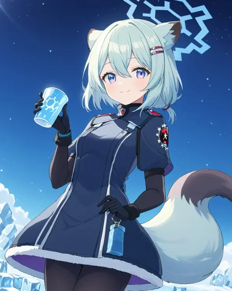 shigure \(blue archive\),1girl, solo, hairclip, black_gloves, halo, smile, sky, holding_cup, ice, closed_mouth, tail
<lora:shigure_(blue_archive)_image979_2023-11-28-000015:1>halo. gorgeous,key visual, vibrant, studio anime,award-winning, professional, highly detailed,high budget, cinemascope