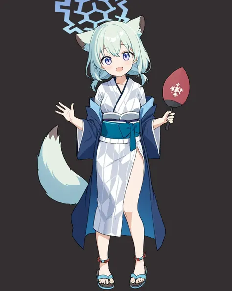 shigure \(blue archive\),1girl, yukata, halo, solo, sandals, tail, hand_fan, yagasuri, official_alternate_costume, full_body, holding, asa_no_ha_\(pattern\), looking_at_viewer, obi, anklet, smile, open_mouth, alternate_costume, seigaiha
<lora:shigure_(blue_archive)_image979_2023-11-28-000015:1>halo. gorgeous,key visual, vibrant, studio anime,award-winning, professional, highly detailed,high budget, cinemascope