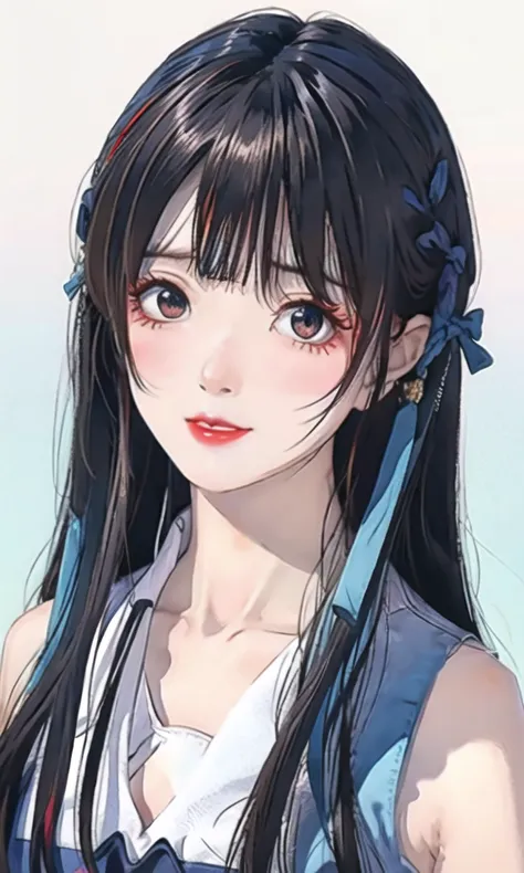 best quality,masterpiece,beautiful detailed eyes,Perfect Face,1girl, cute, bangs, blush,collarbone, hair_between_eyes,red lip,walking,<lora:xishiInHonorOfKings_v10:0.7>, <lora:liyuuLora_liyuuV1:0.3>