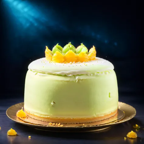 <lora:SwedishDessertsXL:1> PrincessCake <lora:add-detail-xl:0.5> <lora:Food_Photography_-_Dark:0.5>, food photography, ad photography, promotional photography, glowy textured backdrop, in dark studio background, cinematic lighting, minimal professional photography, soft lighting, spot light, studio lighting style, bright lighting, vibrant colors, 4k, (Masterpiece:1.3) (best quality:1.2) (high quality:1.1)