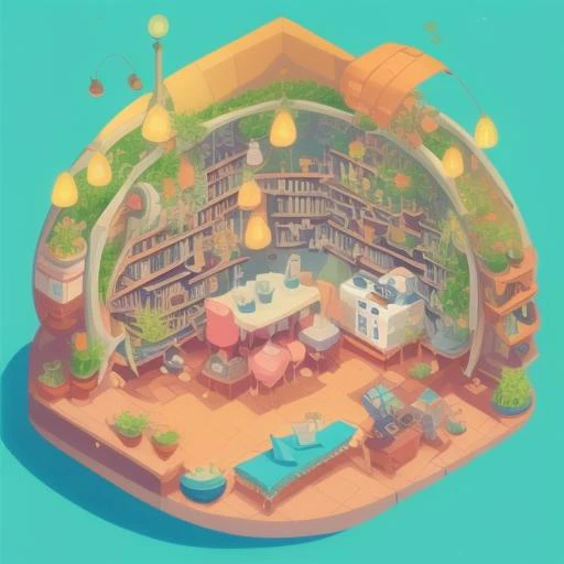 duskametrik, garden, mosspunk, duskametrik, isometric_dreams