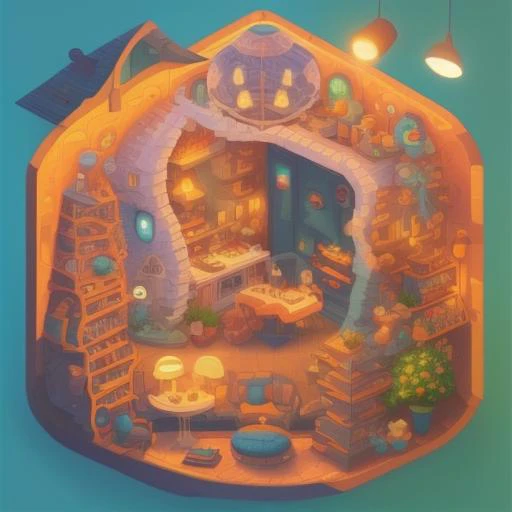 duskametrik, garden, mosspunk, duskametrik, isometric_dreams
