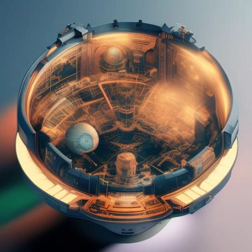 duskametrik, isometric cutaway of a planetarium, cinematic lighting, steampunk, gaslighting, incredibly detailed, duskametrik