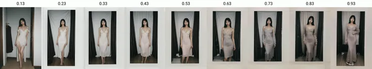 nsfw, best quality, masterpiece, ultra high res, (photorealistic:1.3), 8K, raw photo, 1girl, natural skin texture, blonde ,  wearing lingerie, dressing room, natural skin texture, dynamic pose, top model, film grain,asian, <lora:ClothingAdjuster3:0> <lora:InstantPhotoX3:0.7>, <lora:badbromaxidress:0.13>, mxdress, full body, wide shot,