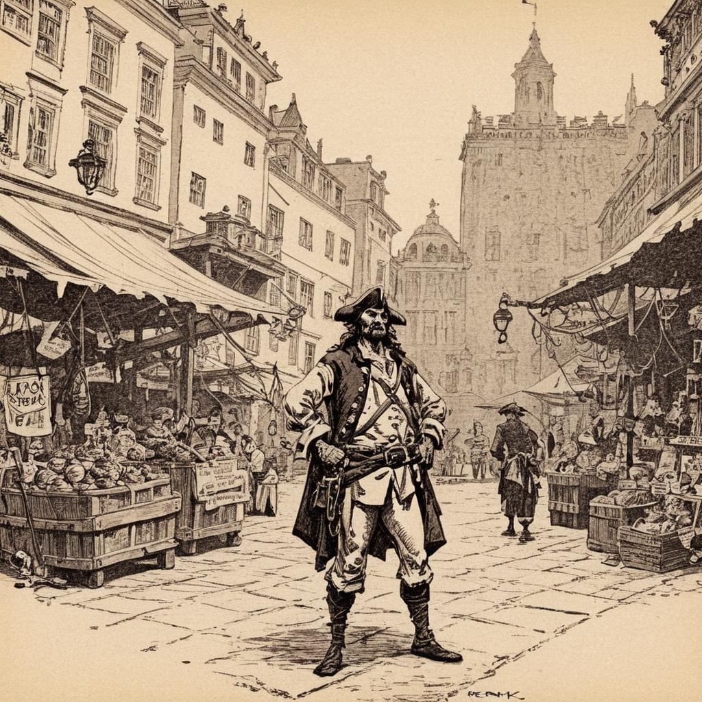 RGK XL - Style of Roy G Krenkel for SDXL Style of Roy G Krenkel (RGK)