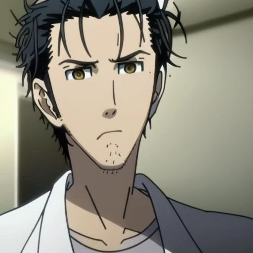 ((masterpiece, best quality)))
, solo, okabe-18000