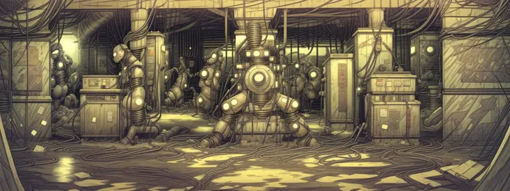 8k,absurdres, highres, ultra detailed, masterpiece, sharp shading,Tatsuyuki,factory sugar cube, iron river,machine tool
monocolor,(obsolete machine:1.3),(no_humans:2)
masterpiece, <lora:Tatsuyuki Tanaka:1> <lora:LCM:1> <lora:å¢å ç»è:1>
