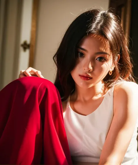 1girl,{an extremely delicate and beautiful girl}, 8k wallpaper, best quality, looking at viewer,