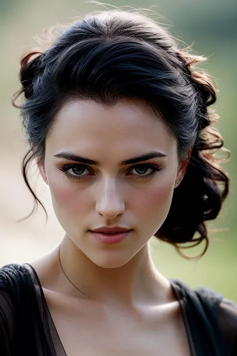 photo of beautiful (kat1emcgrath-135:0.99), a woman in a (field:1.1), perfect hair, hair upsweep updo, wearing (tulle:1.2), modelshoot style, (extremely detailed CG unity 8k wallpaper), professional majestic (photography by  irving penn:1.1), (Pentax 67 Camera), 24mm, exposure blend, hdr, faded, extremely intricate, High Detail, Sharp focus, dramatic, soft cinematic light, (looking at viewer), (detailed pupils), cute smile, 24mm, 4k textures, soft cinematic light, adobe lightroom, photolab, elegant, ((((cinematic look)))), soothing tones, insane details, hyperdetailed, low contrast, (sexy)