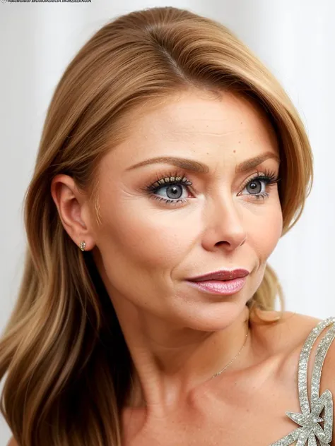 kellyRipa01 glamorous portrait wearing makeup