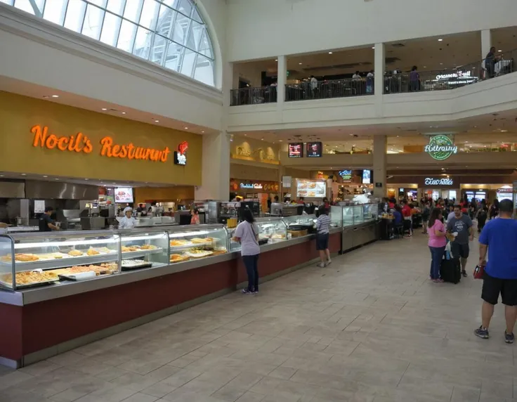 photo, restaurant, kitchen,  food court at a mall,  <lora:boringRealism_facesV4:0.3>  <lora:boringRealism_primaryV3:0.3>  <lora:boringRealism_primaryV4:0.3>