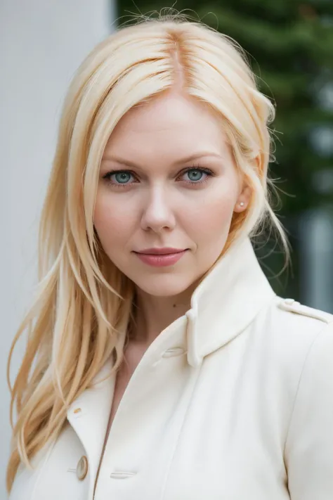 Minimalist style winter coat, face portrait, Mewes SG, (8k, RAW photo, best quality, masterpiece:1.2), (realistic, photo-realistic:1.37), best quality, ultra high res, (natural skin texture, hyperrealism, soft light, sharp:1.2), (high contrast:1.1), (intense:1.1), (detailed:1.1), (highest quality, (analog:1.2), (high sharpness), real shadow, photographed by Canon EOS R6, 135mm, 1/1250s, f/2.8, ISO 400, . Simple, clean, uncluttered, modern, elegant