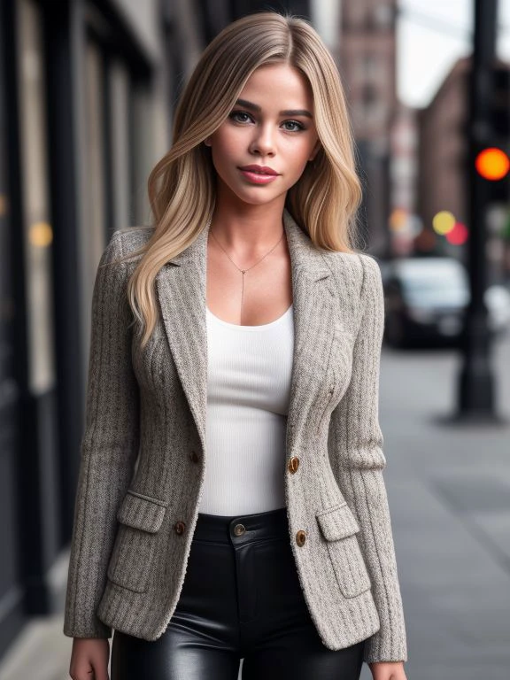 <lora:LCM_LoRA_Weights_SD15:0.8> XGRAPH-Real-Kinkau
(block_jesrho:1.1), tweed blazer, cable knit sweater, and leather loafers,
smile,