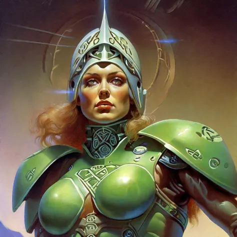 BAStyle, a sci-fi illustration of a woman, the-pride-of-Imperial-Ireland, Painstaking Attention To Details, subsurface scattering, microgeometry <lora:CulturePunkAI_2:0.5>, CeltPunkAI, celtic BREAK portrait, looking to the side solo, upper body, detailed background, medium-shot, detailed face, (arcane magic spellcaster hextech theme:1.1), futuristic glowing armor, dynamic pose, epic space station in background, neon lights, cinematic atmosphere BREAK <lora:SDXL_Dices_Mega_Detail_v1:0.931> ((by Boris Vallejo))