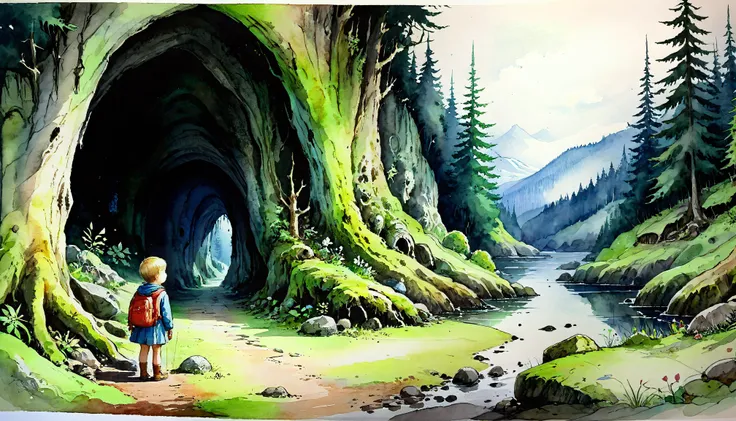 Positiv Clip L
watercolor, ink drawing, mix, a picture that appeals to children
Positive Clip G
watercolor, ink drawing, mix, a picture that appeals to children, Under Eugene . Oregon's free spirit perseveres underground, folk art museum housed in vaulted caves covered in evergreen mosses
---------
