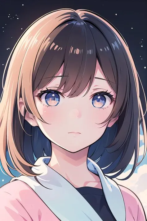 masterpiece, best quality,ultra detail, <lora:GoodHands-vanilla:0.6>girl, comic strip,cartoon split,exceptional,storyboard,anime college student standing by the moon,studio lighting,extremely detailed eyes and face,sharp focus,physically-based rendering,professional, vibrant colors,bokeh, portraits, anime, photography, color grading, atmospheric lighting <lora:Wandamoji:0.7>