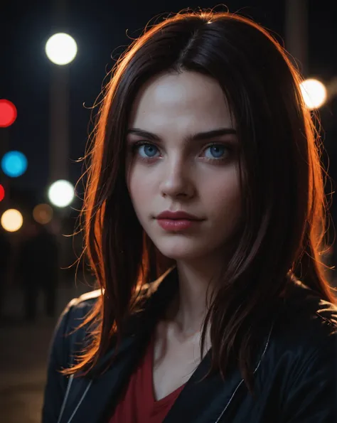 1girl, long hair, low light, dramatic lighting, darkness, eye lighting, smoke, red light, . shallow depth of field, vignette, highly detailed, high budget, bokeh, cinemascope, moody, epic, gorgeous, film grain, grainy, (raw,score_8_up),photo, raw,realistic